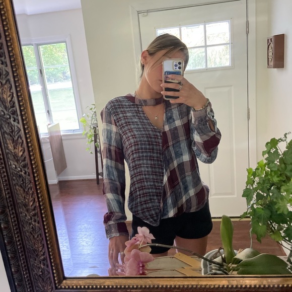 Botique Vintage Reworked Flannel - Picture 1 of 3